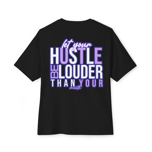 Apex Classic "Hustle Louder" Oversized Boxy Tee